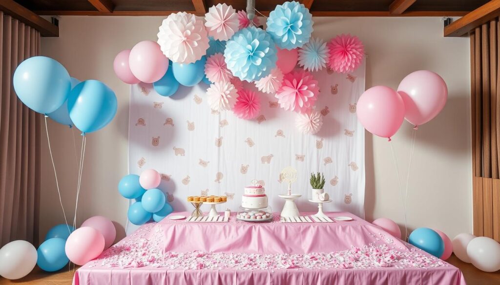 DIY Gender Reveal Decorations